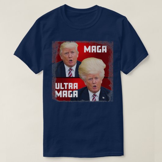 マガウルトラマガトランプおもしろいット Tシャツ (デザイン正面)