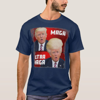 マガウルトラマガトランプおもしろいット  Tシャツ