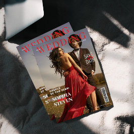 マガエレガントジンの結婚式の日付を保存 招待状