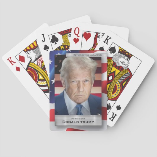 マガキングのカード遊の返却 トランプ (裏面)