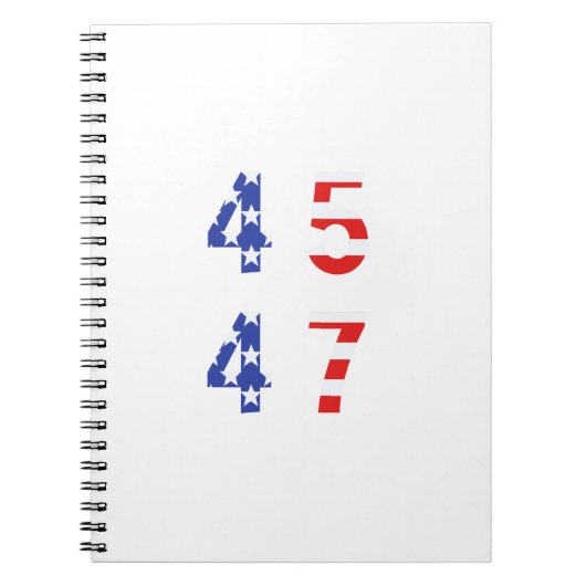 マガギアトランプ45-47 ノートブック (正面)