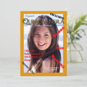 マガジカスタムンスタイルキンセアニェラパーティー招待状 招待状 (スタンド正面)