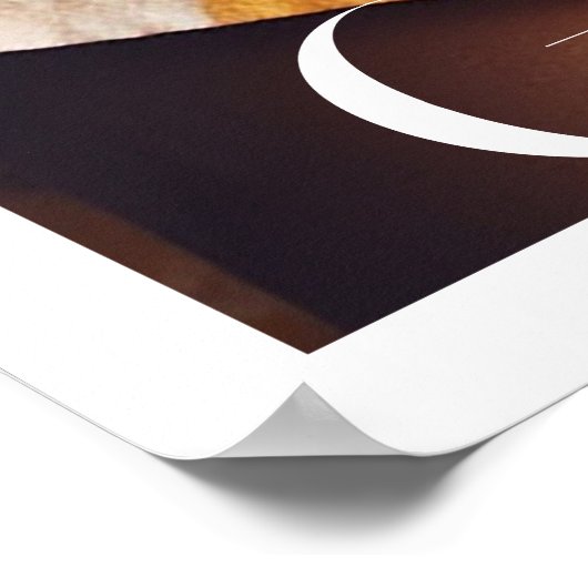 マガジモダンミニマルンの表紙 |任意の年誕生日 ポスター (角)