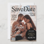 マガジモダンンの結婚式の保存招待状 シーズンカード (正面)