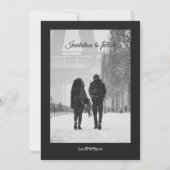 マガジモダンンの結婚式の保存招待状 シーズンカード (裏面)