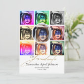 マガジンアーポップ・アートのトレトロディプティチ卒業写真 招待状 (スタンド正面)