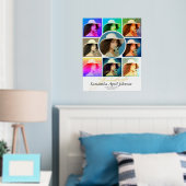 マガジンアーポップ・アートのトレトロディプティチ卒業写真 箔ポスター (インサイチュ (寝室))