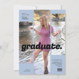 マガジンカバーシンプル&モダン 招待状