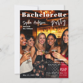 マガジンカバーバチェロレッテ招待状 招待状