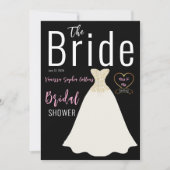 マガジンカバーブライダルシャワー 招待状 (正面)