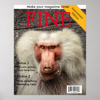 マガジンカバーポスター ポスター