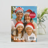 マガジンカバーメレカリキマカファミリーパーソナライズされた シーズンカード (スタンド正面)