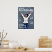 マガジンカバー写真卒業ポスター ポスター (キッチン)