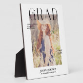 マガジンカバー卒業発表フォトカード フォトプラーク (側面)