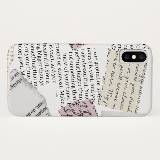 "マガジンカバー美学 – iPhone Case Edition" Case-Mate iPhoneケース (裏面(横))