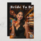 マガジンカバー花嫁へ招待状 招待状 (正面/裏面)