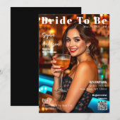 マガジンカバー花嫁へ招待状 招待状 (正面/裏面)