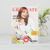マガジンカバー4枚カッコいいトレンディー卒業 案内状 (スタンド正面)