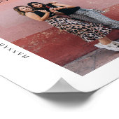 マガジンカバー |姉妹の写真コラージュのギフト ポスター (角)