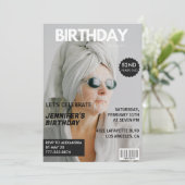 マガジンスタイリッシュ 写真 52歳の誕生日招待状 招待状 (スタンド正面)