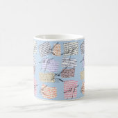 マガジンスタイル コーヒーマグカップ (中央)