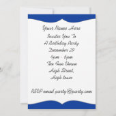 マガジンフォトバースデーパーティー招待状 招待状 (裏面)