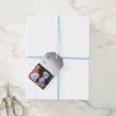 マガス・メルキオールの行列、馬のライダー、野良猫 ギフトタグ (より糸付き)