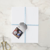 マガス・メルキオールの行列、馬のライダー、野良猫 ギフトタグ (より糸付き)