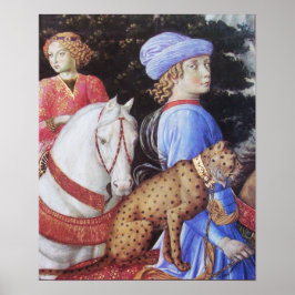 マガス・メルキオールの行列、馬のライダー、野良猫 ポスター