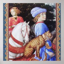 マガス・メルキオールの行列、馬のライダー、野良猫 ポスター