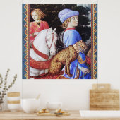 マガス・メルキオールの行列、馬のライダー、野良猫 ポスター (キッチン)