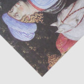 マガス・メルキオールの行列、馬のライダー、野良猫 薄葉紙 (詳細)