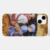 マガス・メルキオールの行列、馬のライダー、野良猫 Case-Mate iPhoneケース (裏面 (横))