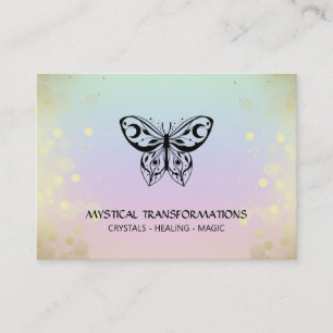 *~*マガチョウ魔法ボホレインボーパステル  名刺