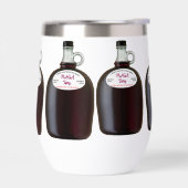 マガティワインクルードグラス (左面)