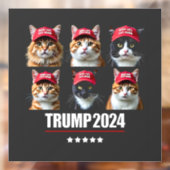 マガトランプの選挙で猫を安全にする ウィンドウサイン (シート2)