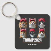 マガトランプの選挙で猫を安全にする キーホルダー (正面)