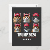 マガトランプの選挙で猫を安全にする ポストカード (正面/裏面)
