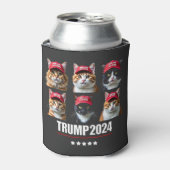 マガトランプの選挙で猫を安全にする 缶クーラー (缶正面)