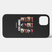 マガトランプの選挙で猫を安全にする Case-Mate iPhoneケース (裏面 (横))