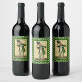 マガドナルドトランプ聖。パトリック・デイ・アイルランド語 ワインラベル (ボトル)