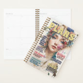 マガパーソナライズされたジンカバーゴール引用文 プランナー手帳 (ディスプレー)