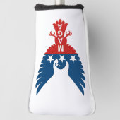 マガホークゴルフクラブパターカバー ゴルフヘッドカバー (回転90)