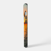 マガモとラブラドールのiPhoneタフケース iPhone 15ケース (左側面)