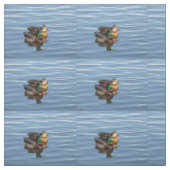 マガモのアヒルのカップルの生地 ファブリック (見本)