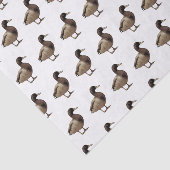 マガモのアヒルのセピア色の調子のティッシュペーパー 薄葉紙 (詳細)