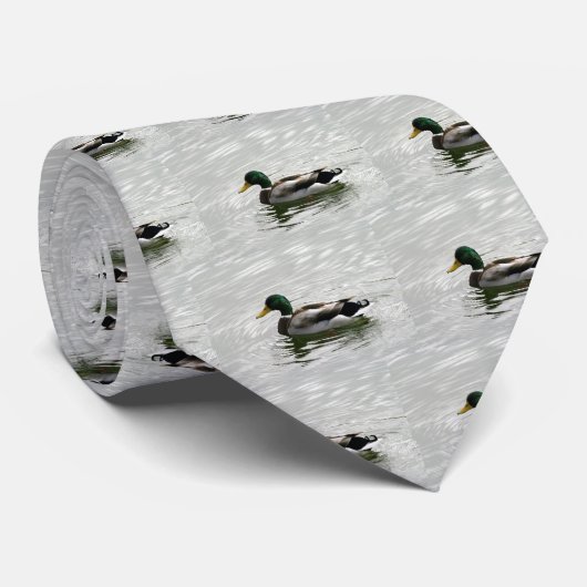 マガモのアヒルのタイ ネクタイ (ロール)