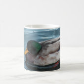 マガモのアヒルのマグ コーヒーマグカップ (中央)