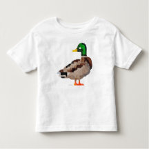 マガモのアヒルの幼児のTシャツ