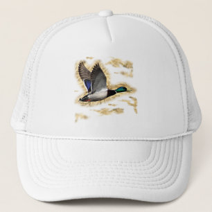 マガモのアヒルの狩り キャップ